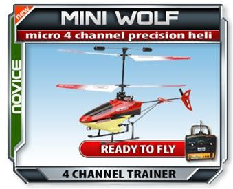 Mini Wolf RTF RC Heli
