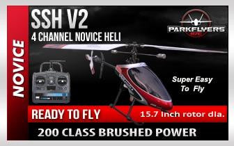 SSH200 Razor V2 Single Rotor Helicopter Trainer
