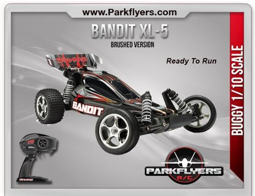 Traxxas Bandit XL-5 TQ 2.4GHz RTR RC Car