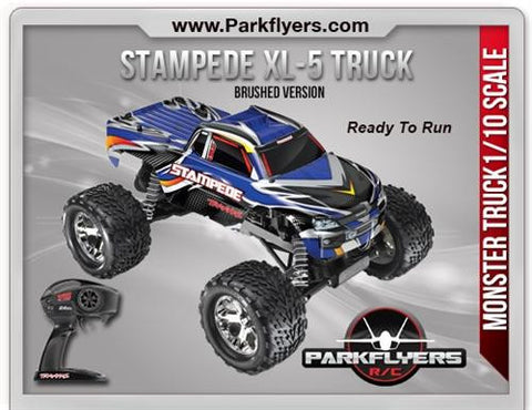 Traxxas 1-10 Stampede XL-5 2.4GHz RTR - RC Truck