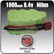 1000mah Nimh 8.4 Volt 7 Cell Battery