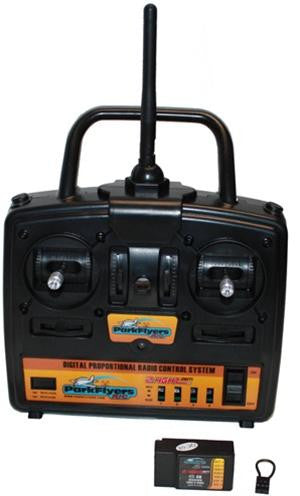 Parkflyers 2.4 Ghz DSM 4Ch Radio System without servos