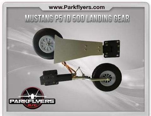 Mustang P51D 500 Class Retractable Landing Gear