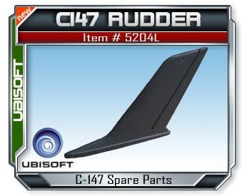 Splinter Cell C147 Vertical Wing (Rudder)
