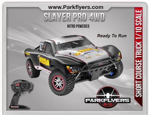 Traxxas 1-10 Nitro Slayer Pro 4X4 TSM 4WD RTR