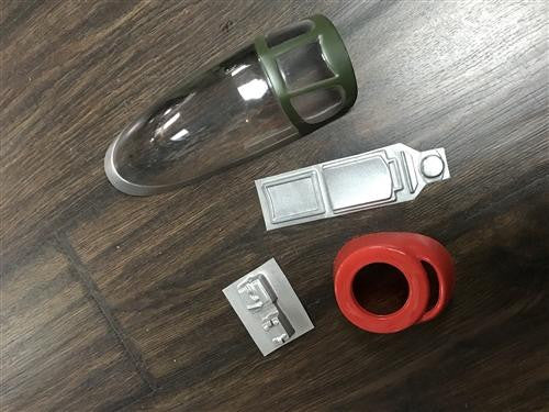 Mustang Large Gunfighter Edition Canopy, Cowl and Seat