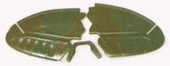 Spitfire Tail Wing Set