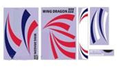 Wing Dragon III Sticker