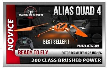 Traxxas LaTrax Alias Quadcopter RTF 2.4GHz TRA6608