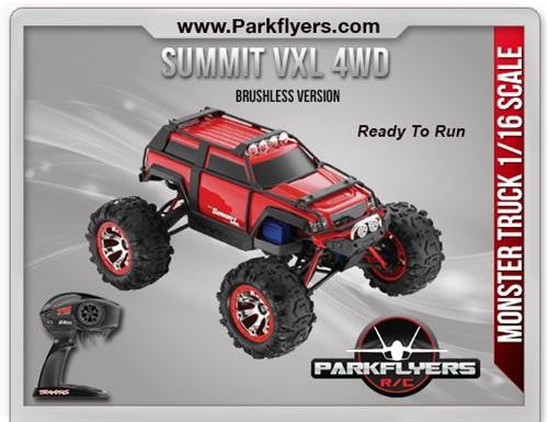 Traxxas 1-16 Summit VXL 4WD TSM TQ 2.4GHz RTR RC Car