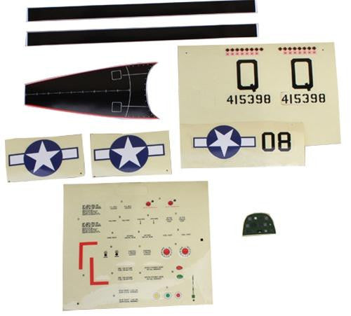 Mustang P51D 30" Sticker Set